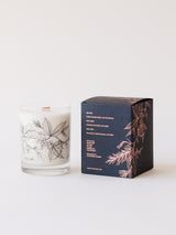 No. 07 Balsam and Ashes - 12 oz Glass Botanical Candle