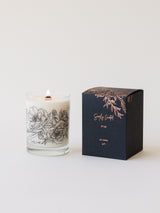 No. 06 Ginger Rose - 12 oz Glass Botanical Candle