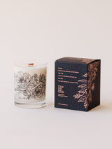 No. 06 Ginger Rose - 12 oz Glass Botanical Candle