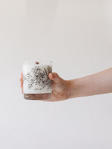 No. 01 Honeysuckle - 12 oz Glass Botanical Candle