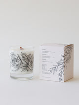 No. 01 Honeysuckle - 12 oz Glass Botanical Candle