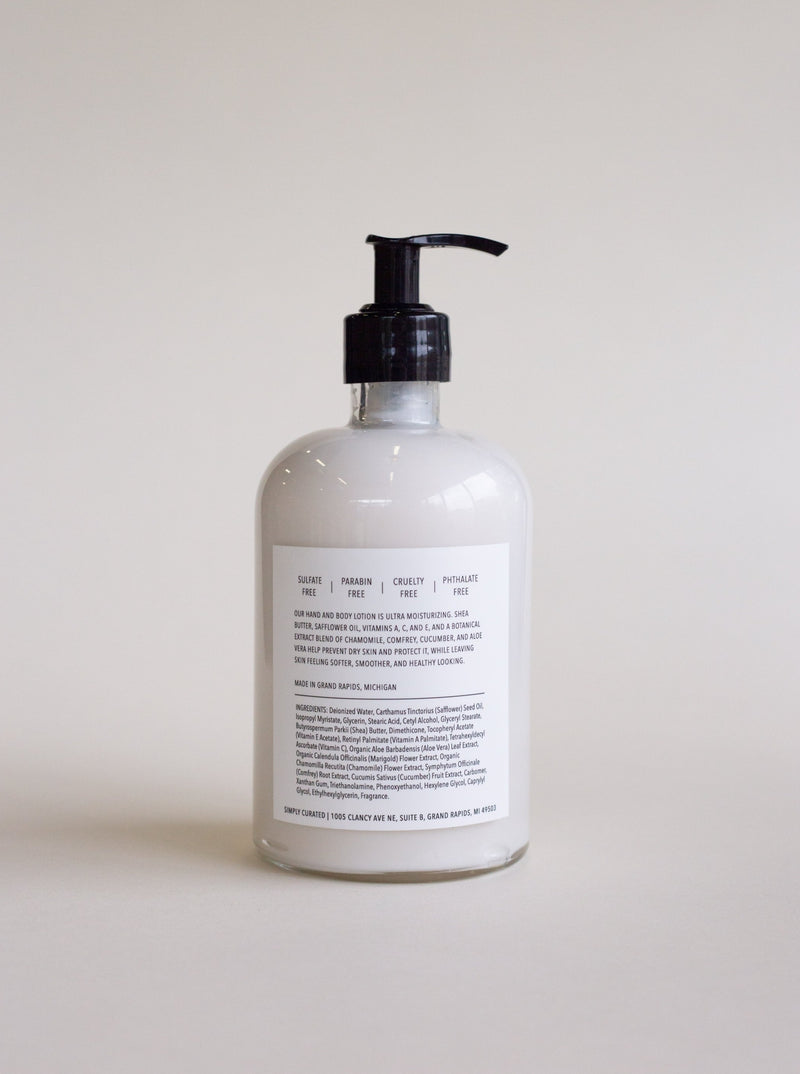 Oakmoss + Leather Hand + Body Lotion