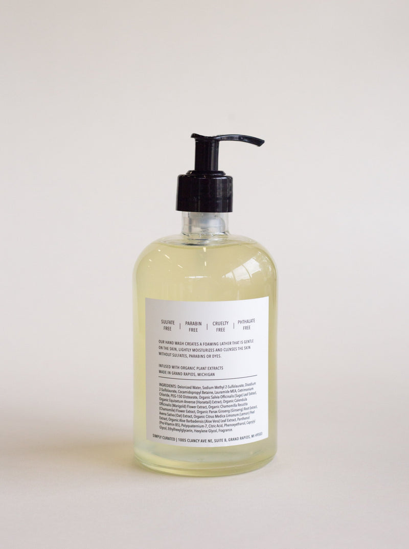 Oakmoss + Leather Hand Wash