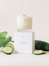 Cucumber Sweetgrass Soy Candle