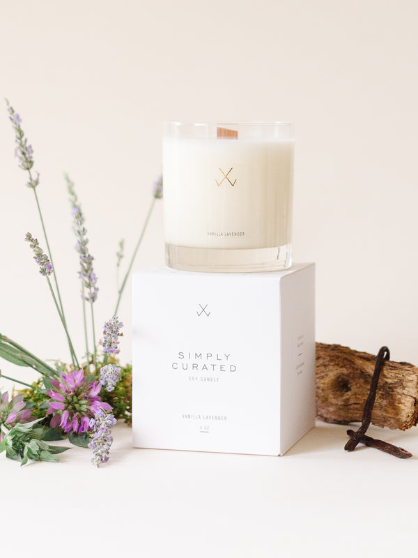 Vanilla Lavender Soy Candle