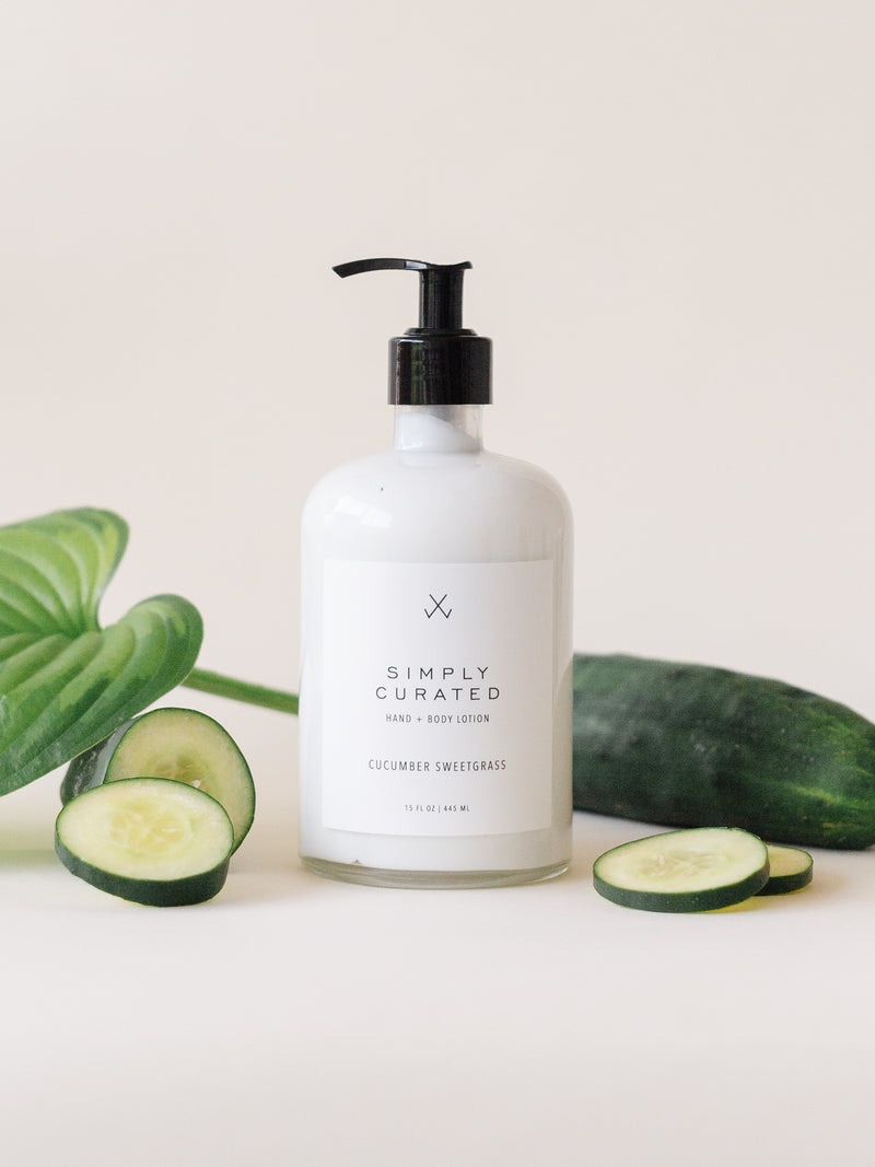 Cucumber Sweetgrass Hand + Body Lotion