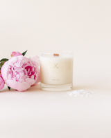 Peony + Salt Soy Candle