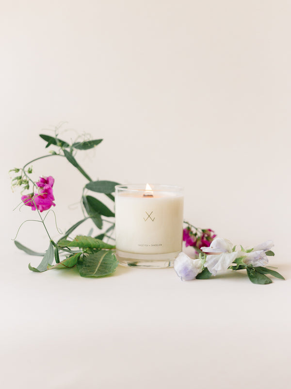 Sweet Pea + Dandelion Soy Candle