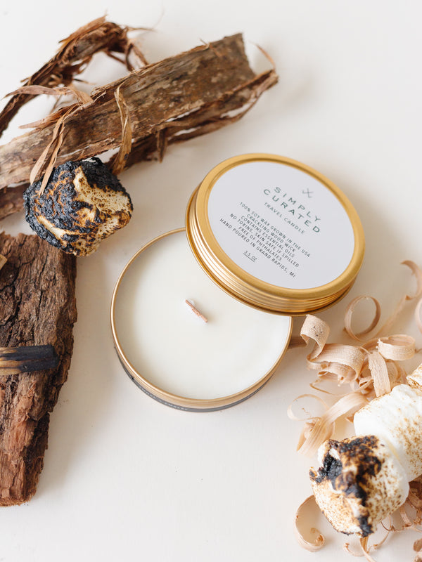 Smoke + Embers Soy Travel Candle