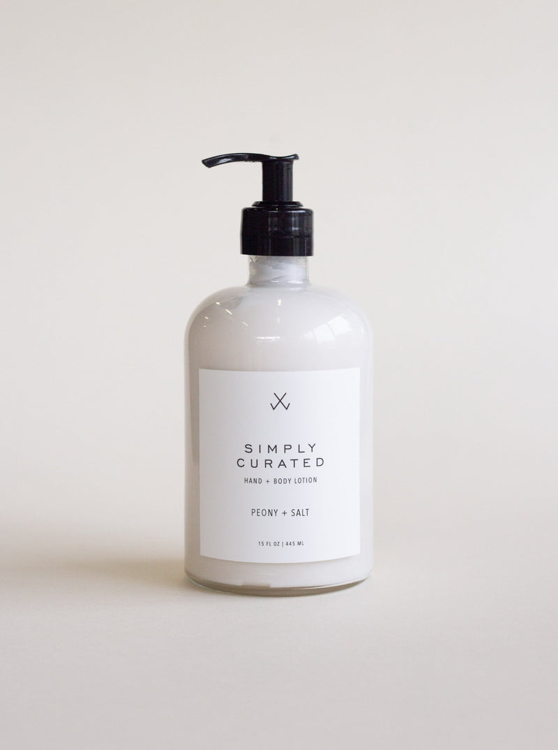 Peony + Salt Hand + Body Lotion