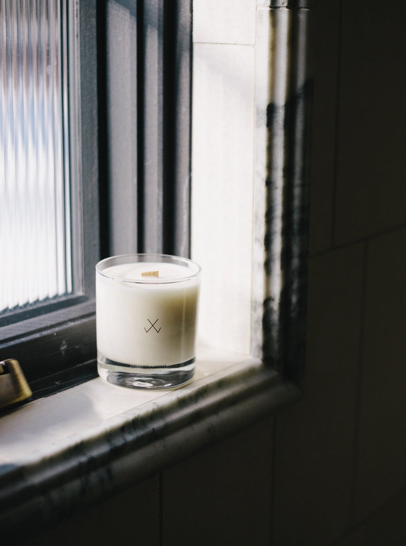 Oakmoss + Leather Soy Candle