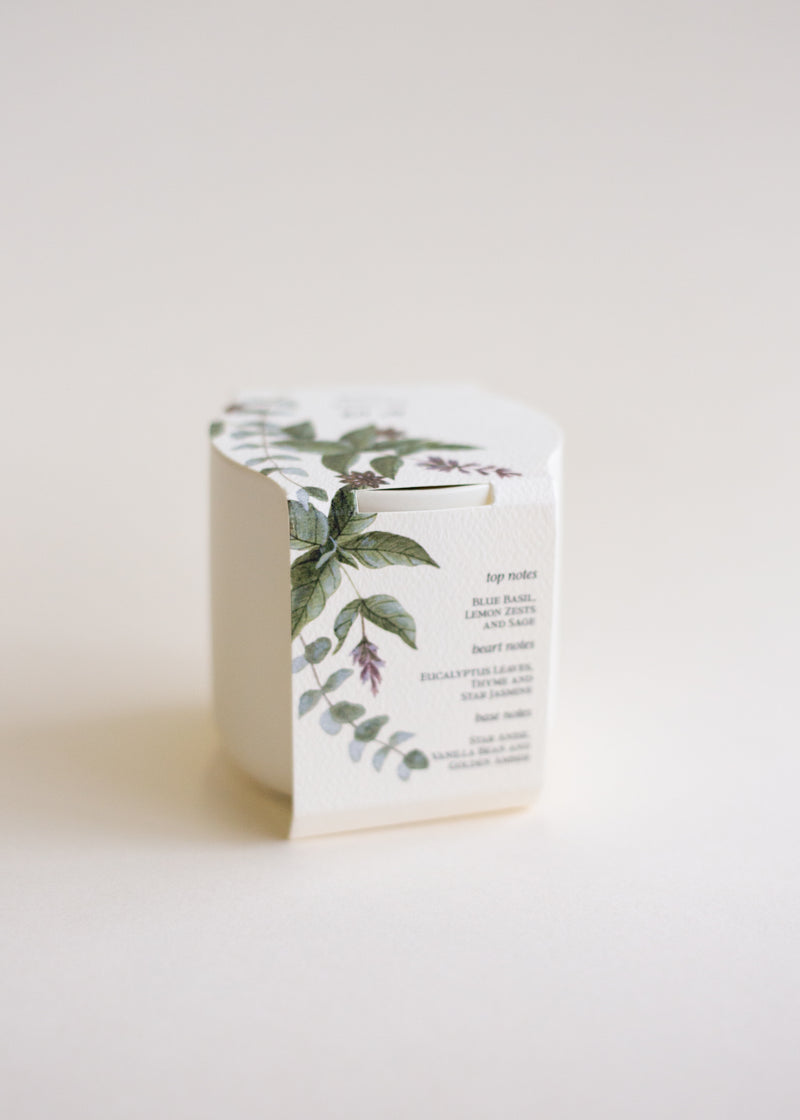 No. 02 Ceramic Botanical Candle