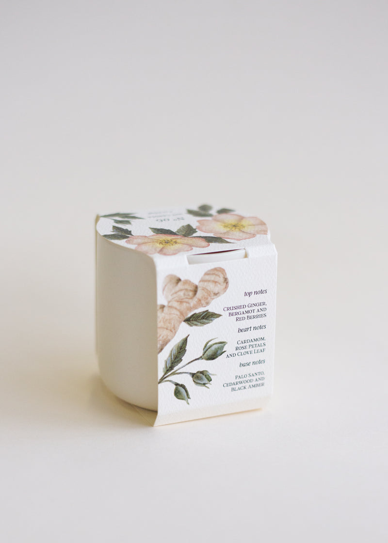 No. 06 Ceramic Botanical Candle