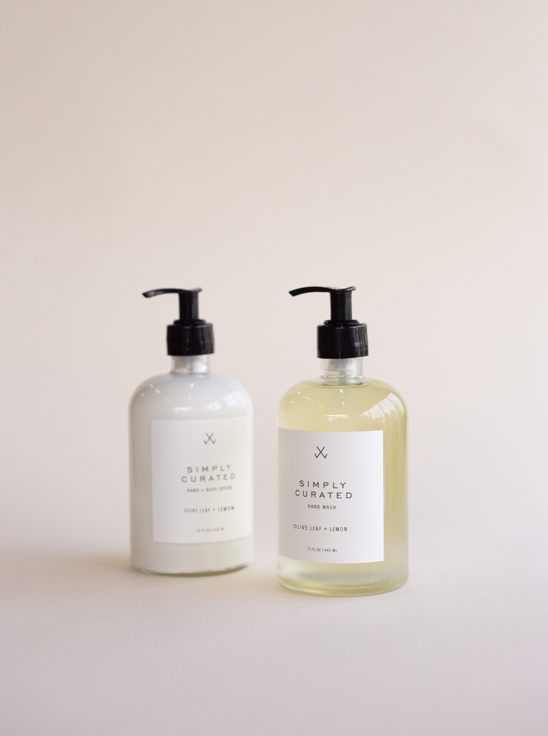 Olive Leaf + Lemon Hand Wash