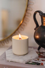 No. 01 Honeysuckle - 5 oz Ceramic Botanical Candle